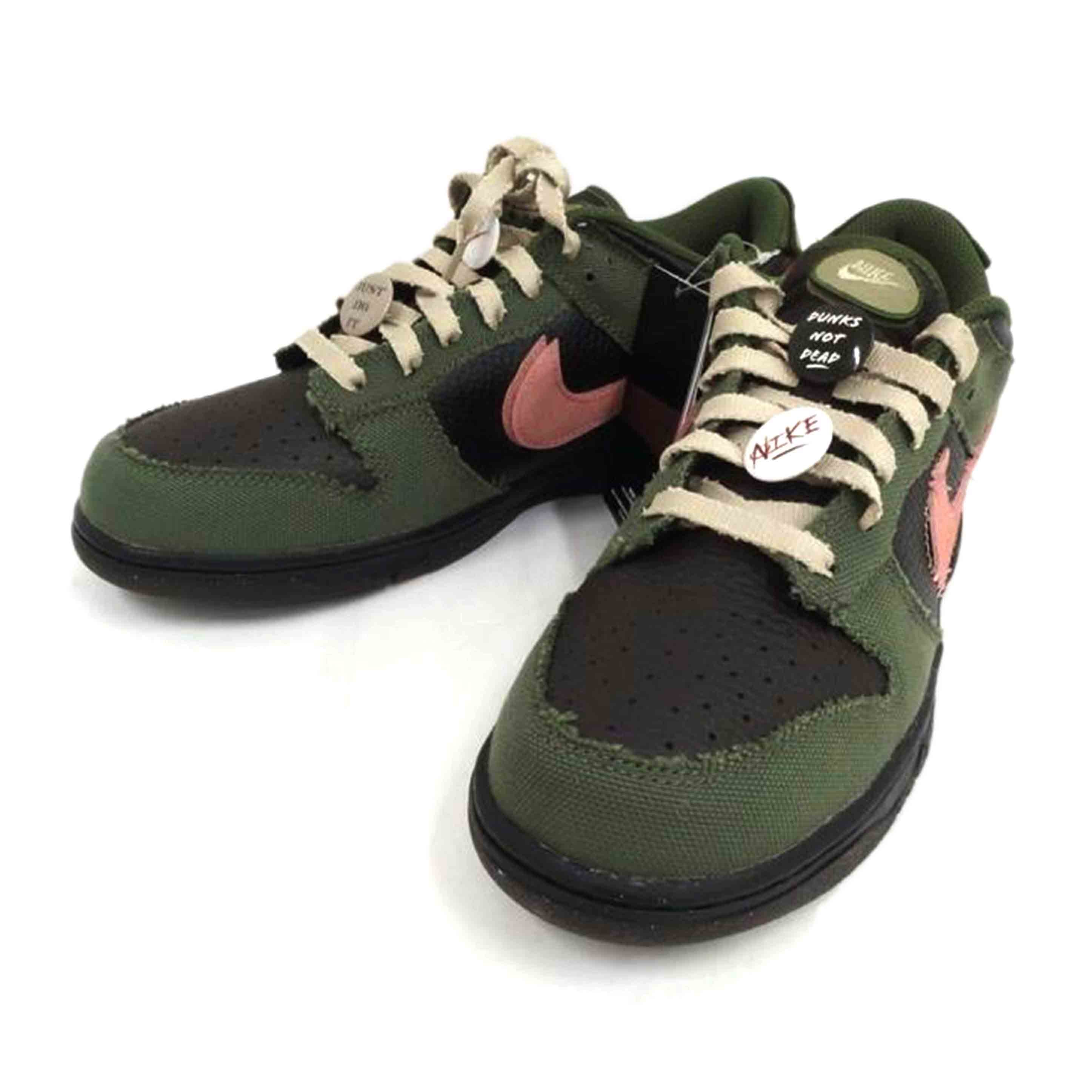 NIKE ナイキ/Nike Dunk Low Retro LTD Army Olive/Black/Velvet Brown/Rust Pink/IB2256-300//Aランク/82