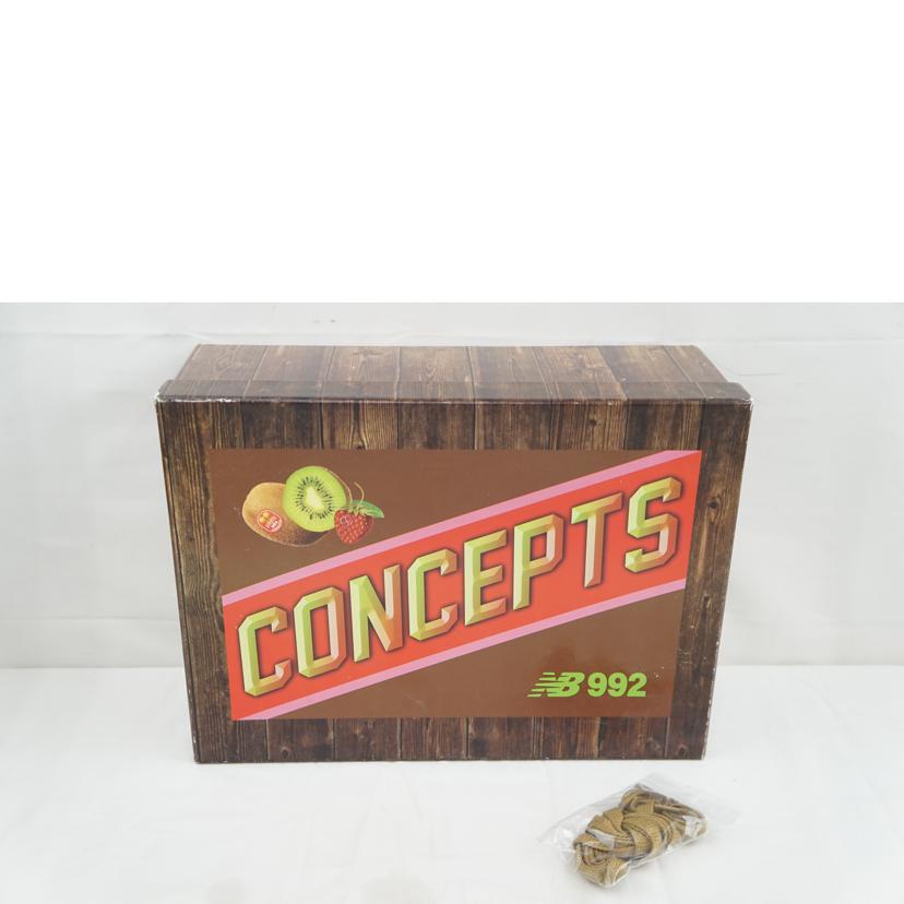 NB ニューバランス/NB×CONCEPTS スニーカー/フルーツ 29.0/M992CT//Bランク/67