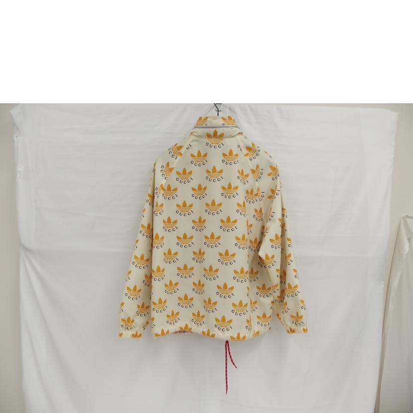 GUCCI×adidas GUCCI×adidas/アノラック/ナイロンジャケット/トレフォイル柄/696651-Z8A2I//サイズ46/ABランク/82