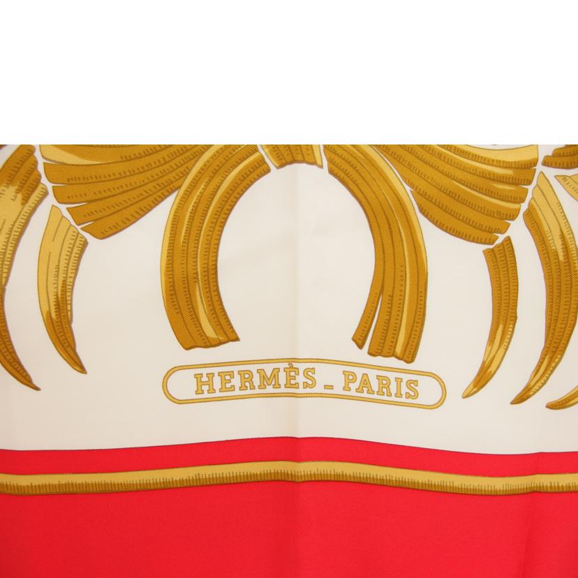 HERMES エルメス/カレ90/王者のトラ/シルクスカーフ//Aランク/04
