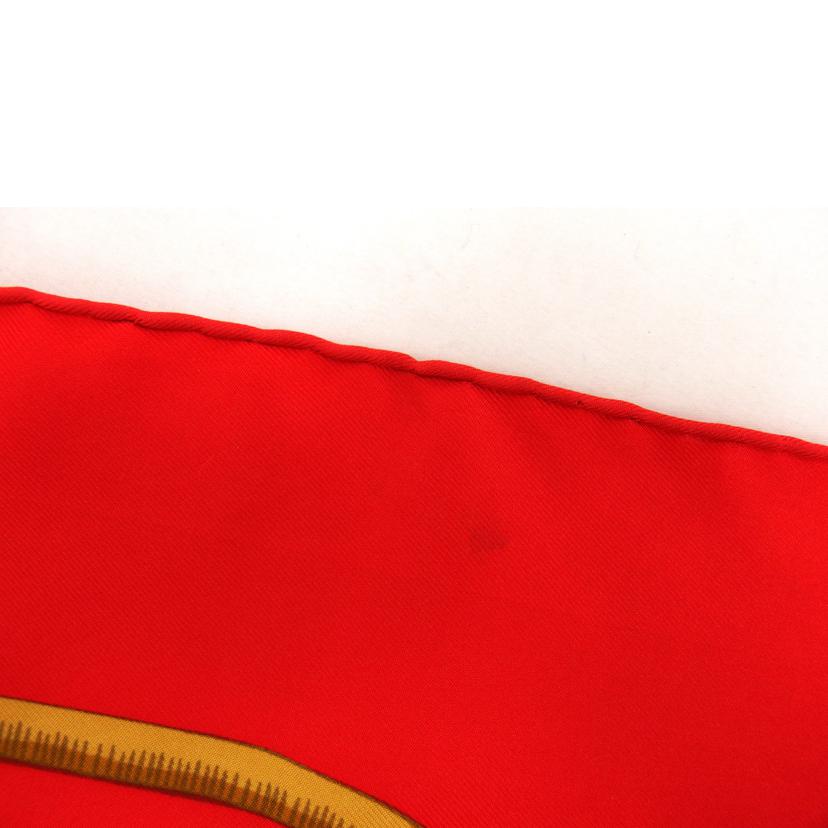 HERMES エルメス/カレ90/王者のトラ/シルクスカーフ//Aランク/04