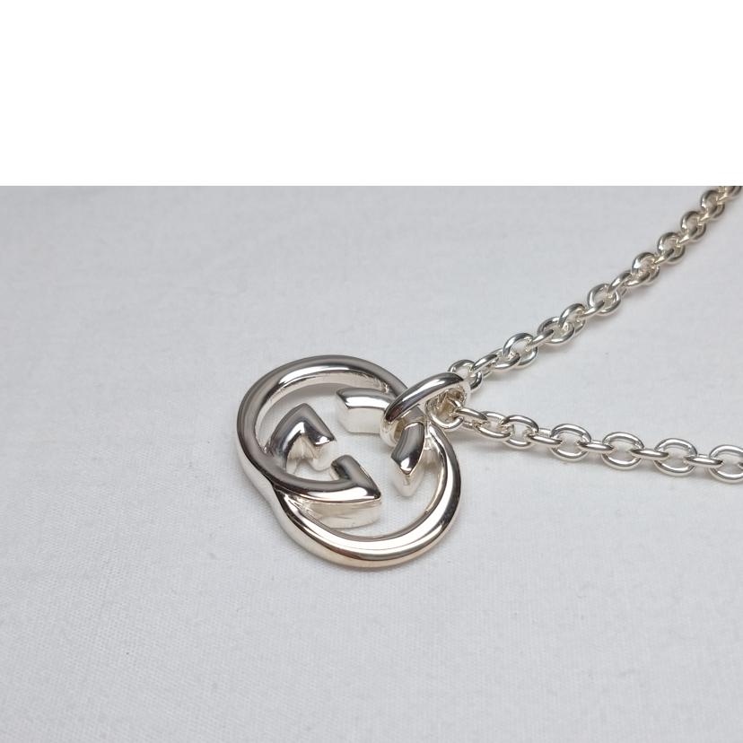 GUCCI/インターロッキング チェーンネックレス SV925//ABランク/52