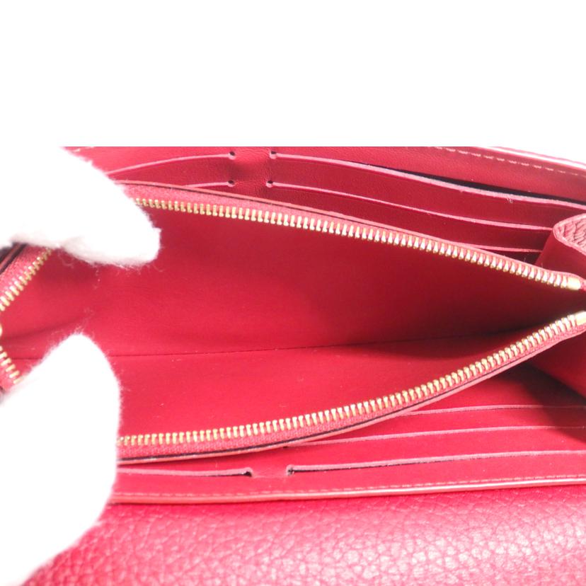 LV/ポルト・フォイユ・カプシーヌ/トリヨン/スカーレット/M63738//MI4***/Aランク/84