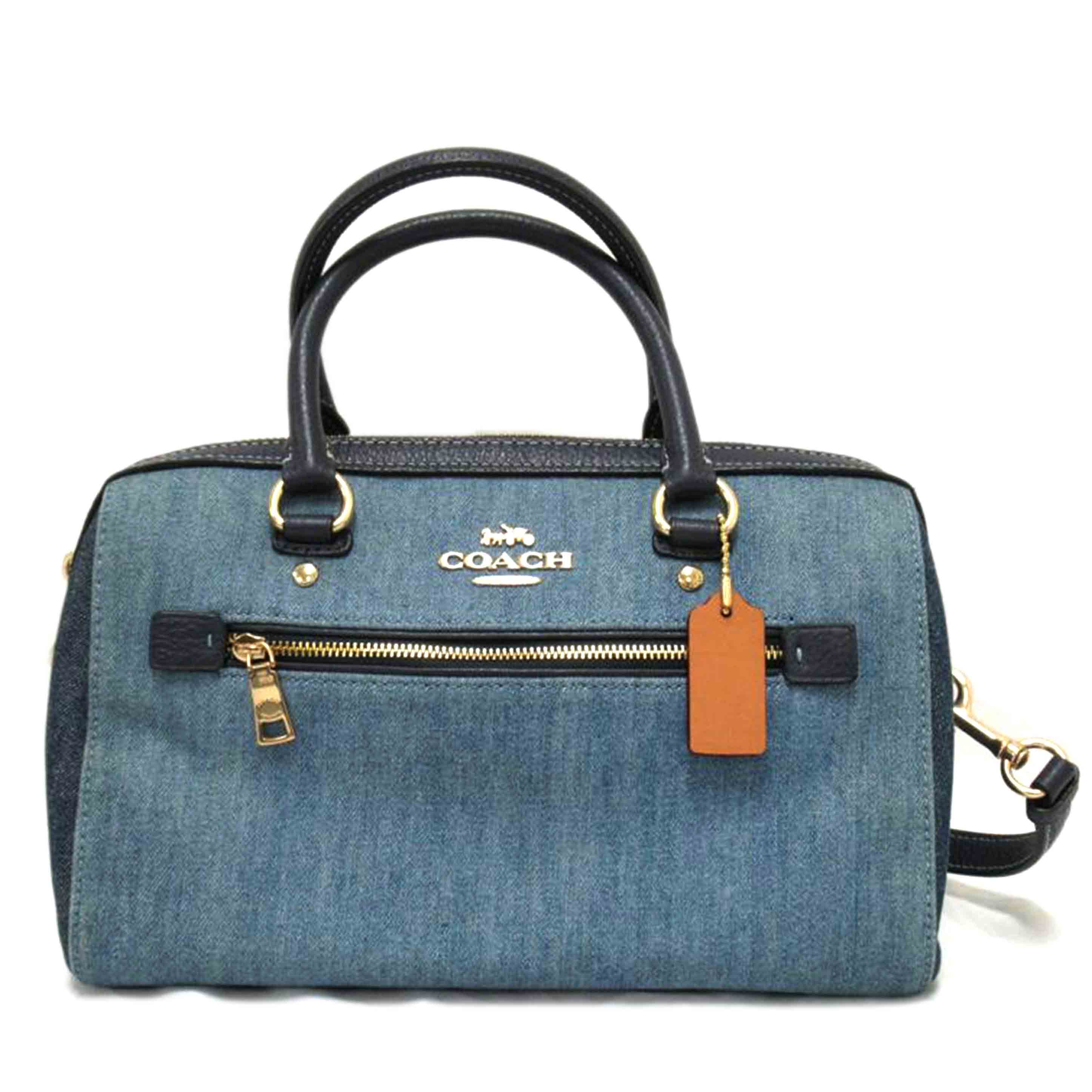 COACH/デニム2wayバッグ/C8584//M21**/ABランク/63