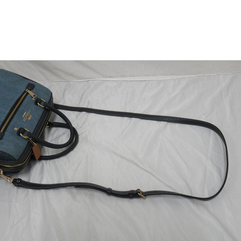 COACH/デニム2wayバッグ/C8584//M21**/ABランク/63