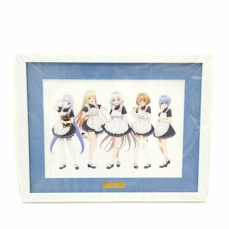 aruma bianca アルマビアンカ/TVアニメ「ワンルーム、日当たり普通、天使つき。」 描き下ろし 集合 メイドver. キャラファイングラフ//Aランク/88