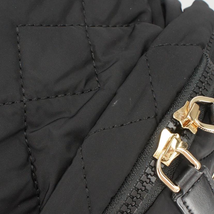 MARC JACOBS マークジェイコブス/キルティングリュック/ブラック/ MO11321 001//QC-******/ABランク/06