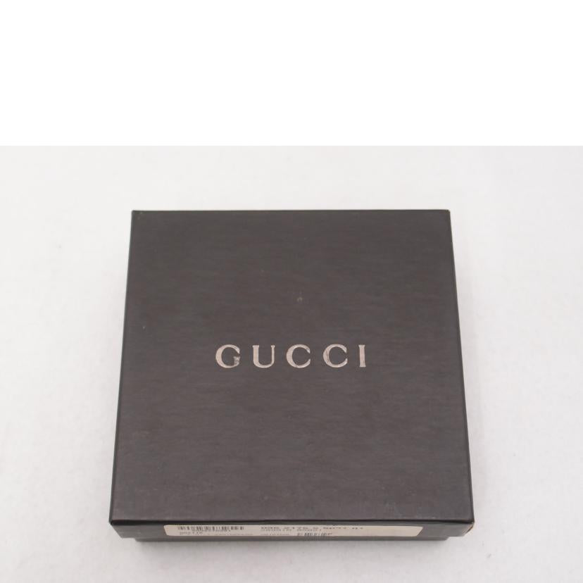 GUCCI グッチ 二つ折り財布 茶 ゴールド金具 レディース メンズ/レザーWホック財布/キャメル/035.2184//217***/Aランク/69