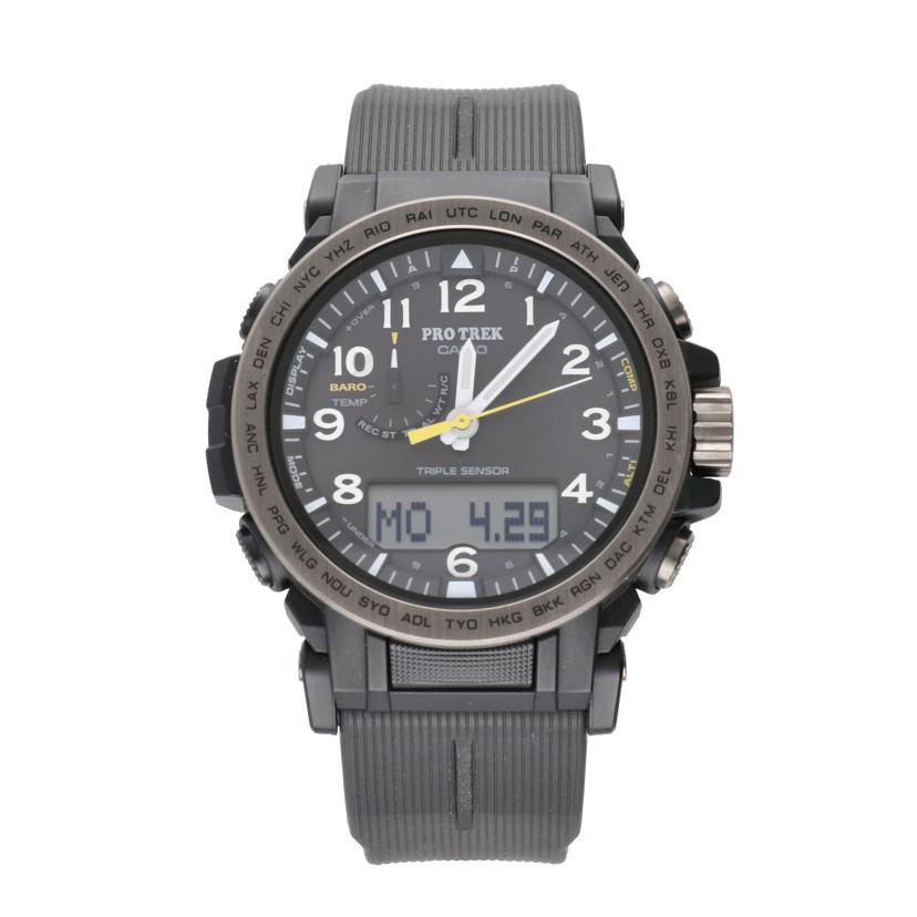 CASIO カシオ/PRO TREKクライマーライン/電波ソーラー/PRW-51Y//Aランク/75