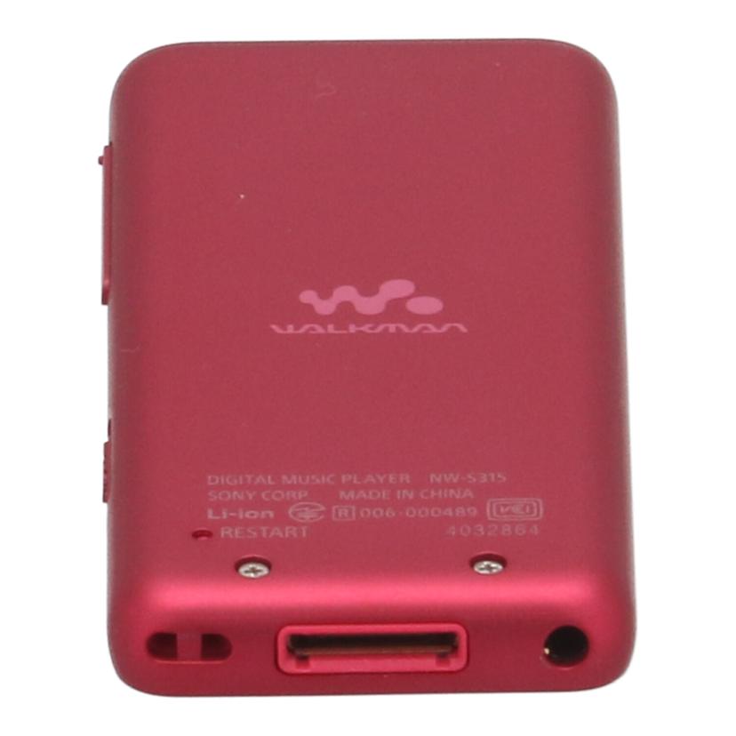 SONY ソニー/ウォークマン 16GB/NW-S315//S014032864D/Bランク/77
