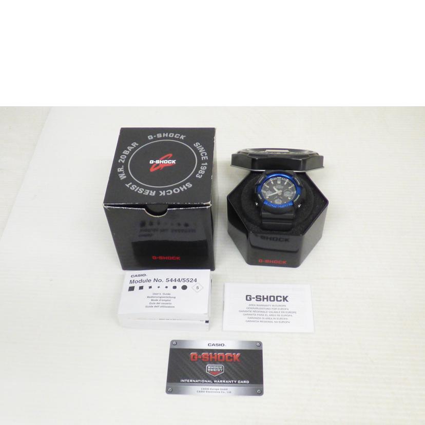 CASIO カシオ/G-SHOCK/電波ソーラー/GAW-100B-1A2JF//544*/ABランク/64