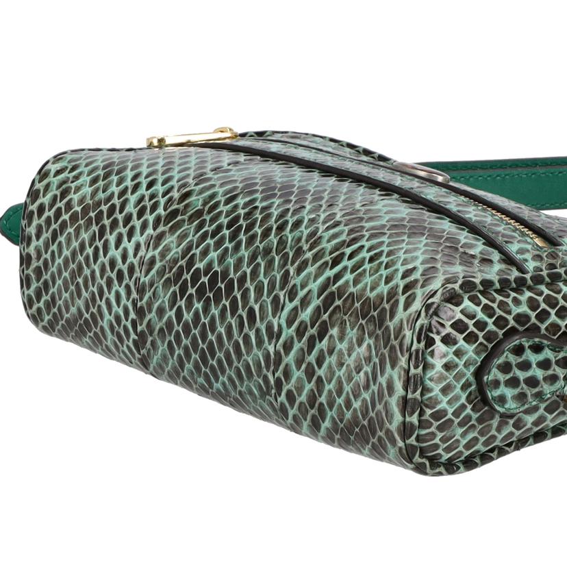GUCCI グッチ/オフィディアパイソンショルダー/グリーン/517350//493***/ABランク/75