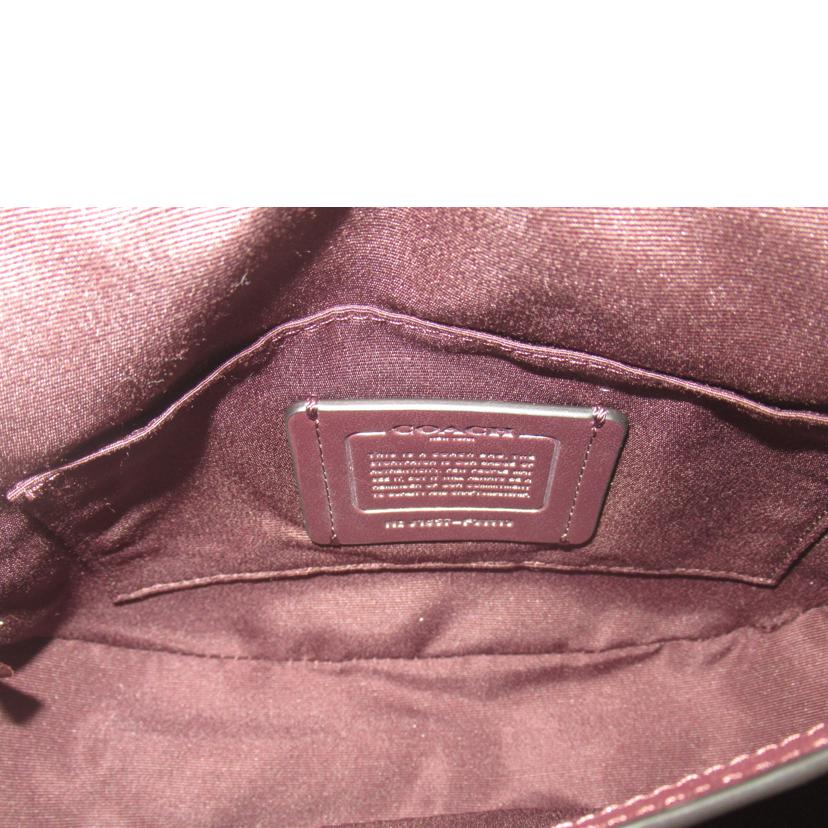 COACH/ショルダーバッグ/レザー/F31113//J18**/Aランク/63