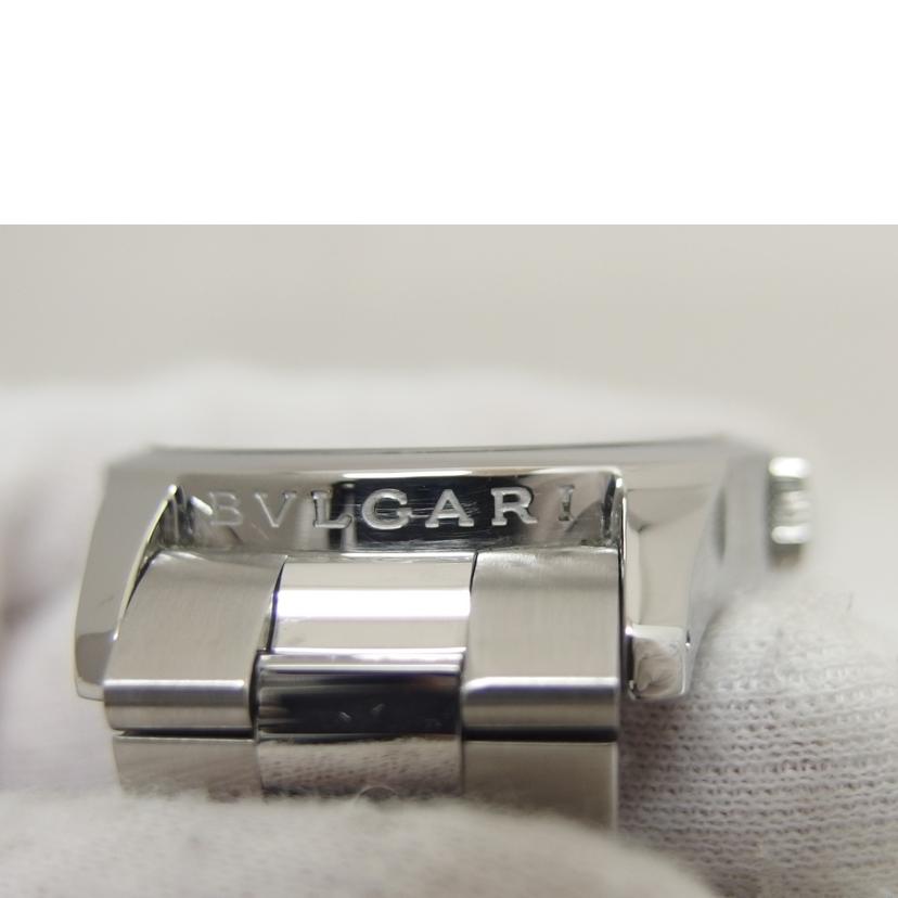 BVRGARI ブルガリ/ソロテンポ/ブラック文字盤/クォーツ/ST37BSS//O29**/Aランク/04