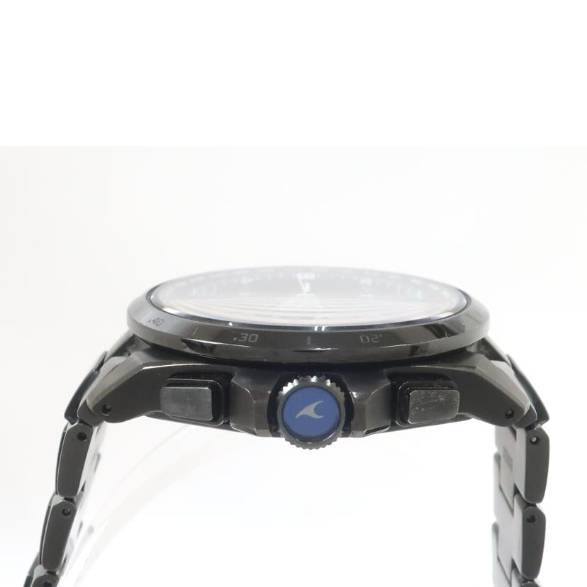 CASIO カシオ/OCEANUS ブラックチタン ソーラー電波時計/OCW-T1000//240***/Bランク/65
