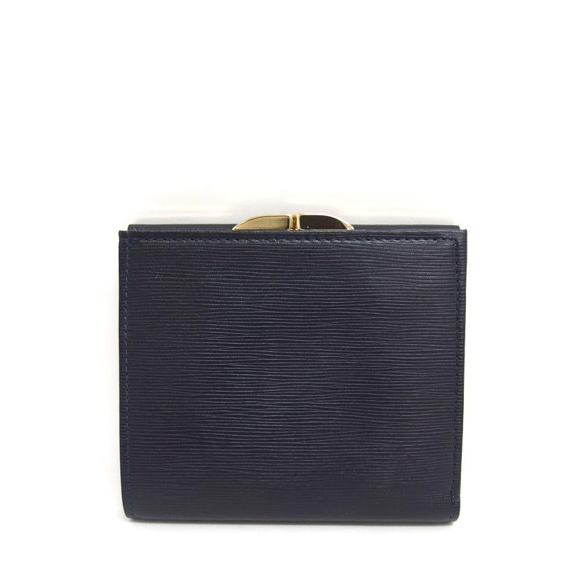 GIVENCHY ジバンシー/ガマ口二つ折り財布/ネイビー/ヴィンテージ//Aランク/04