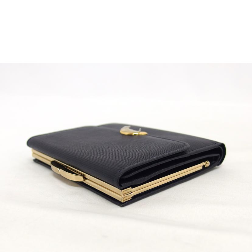 GIVENCHY ジバンシー/ガマ口二つ折り財布/ネイビー/ヴィンテージ//Aランク/04