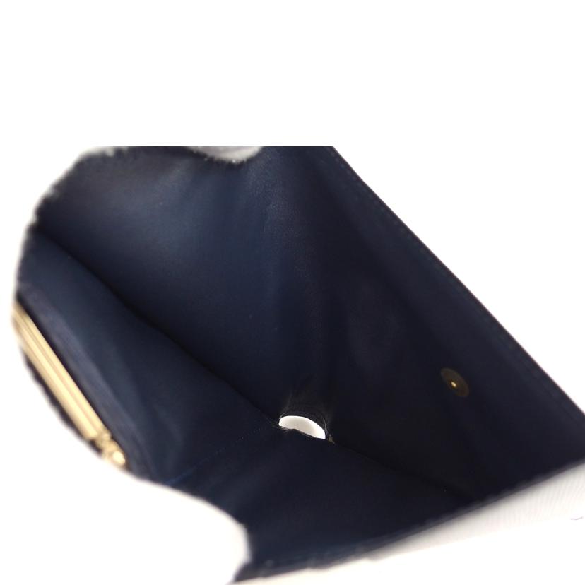 GIVENCHY ジバンシー/ガマ口二つ折り財布/ネイビー/ヴィンテージ//Aランク/04