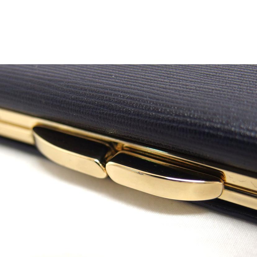 GIVENCHY ジバンシー/ガマ口二つ折り財布/ネイビー/ヴィンテージ//Aランク/04