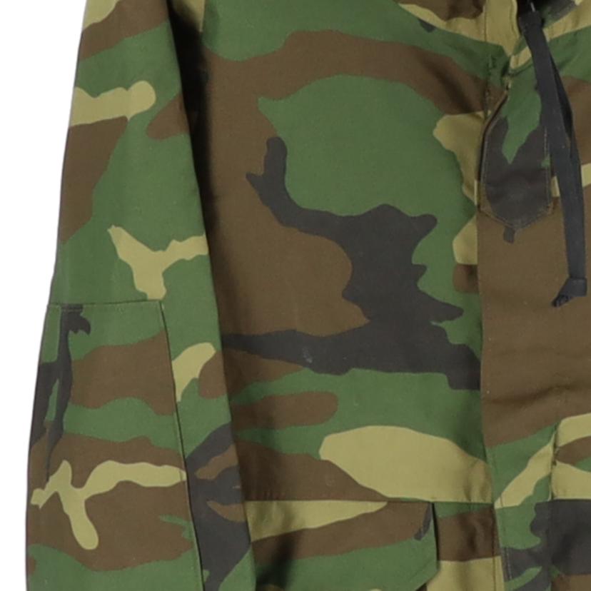 ALPHA INDUSTRIES アルファインダストリーズ/ミリタリージャケット カモフラ柄 フード付//ABランク/42