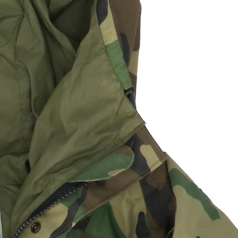 ALPHA INDUSTRIES アルファインダストリーズ/ミリタリージャケット カモフラ柄 フード付//ABランク/42