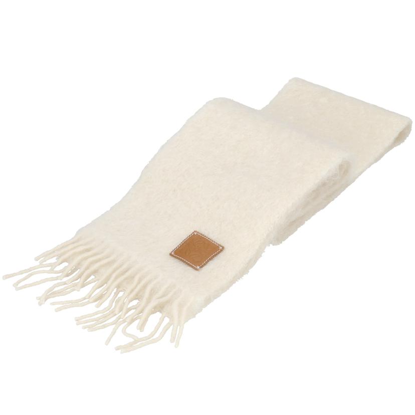 LOEWE ロエベ/LOEWE マフラー/モヘア×ウール×ナイロン/白//Aランク/24