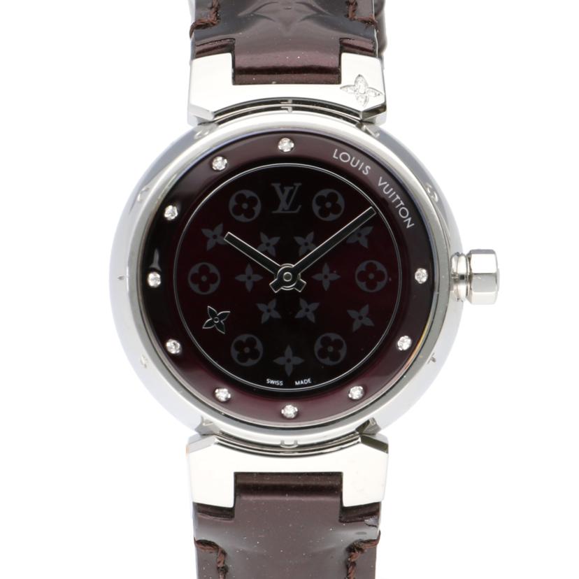 LOUIS VUITTON ルイヴィトン/タンブールディスク・アマラントディアモンPM/クオーツ/Q12M30//TB4***/ABランク/09
