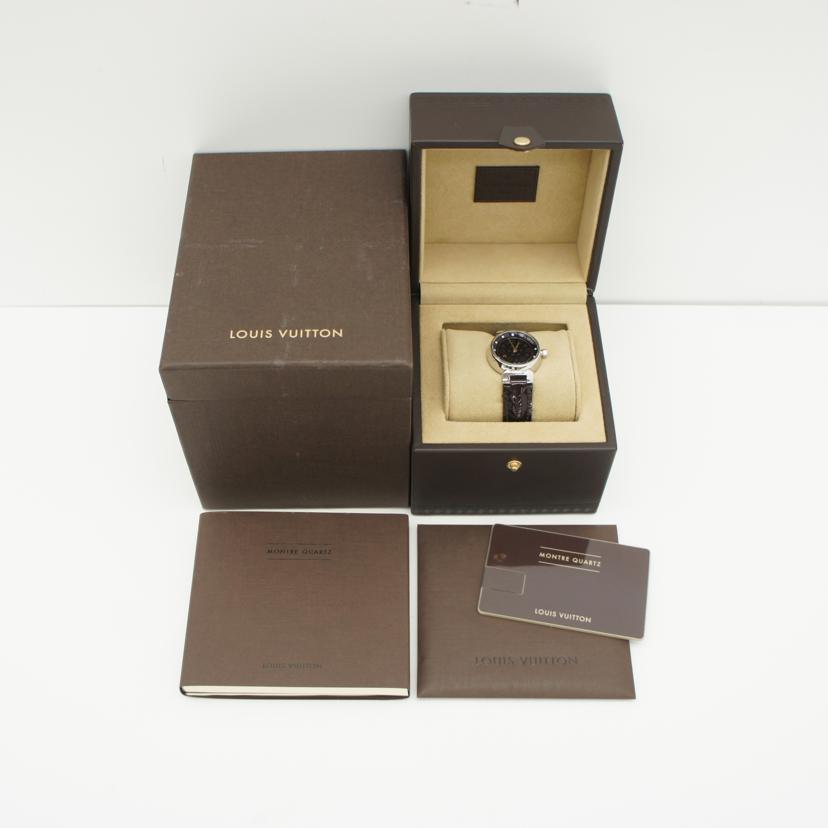 LOUIS VUITTON ルイヴィトン/タンブールディスク・アマラントディアモンPM/クオーツ/Q12M30//TB4***/ABランク/09