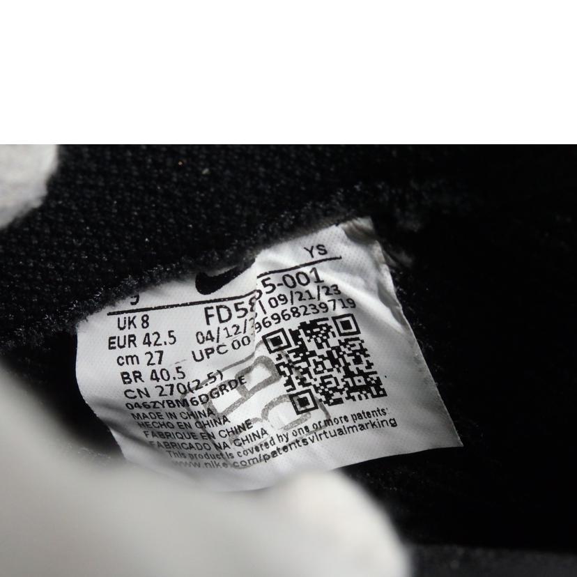 NIKE ナイキ/NIKE AIR FOAMPOSITE ONE BLACK /27.0cm/FD5855-001//ABランク/84