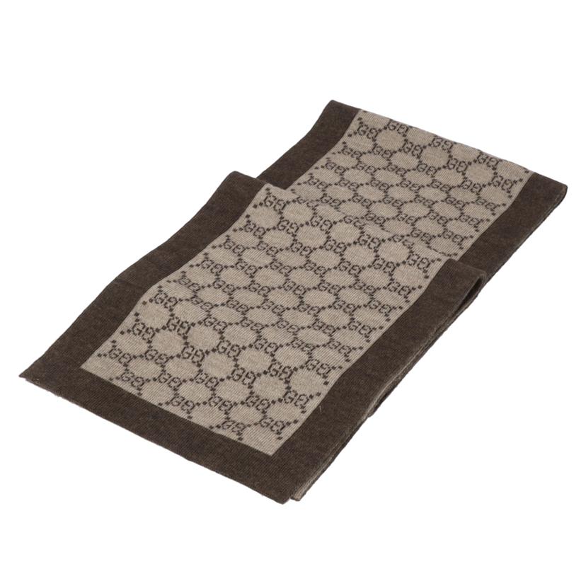 GUCCI グッチ/GUCCI マフラー ブラウン//SAランク/24