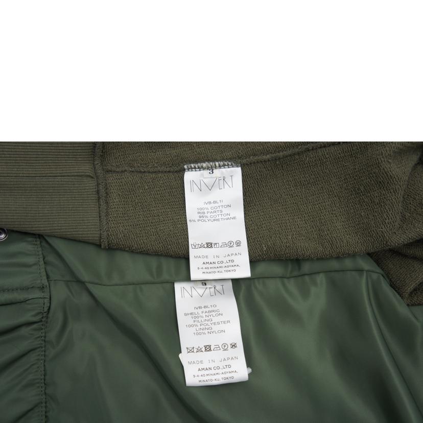 INVERT インバート/3Wayセットインナイロンコート/IVB-BL1//Sランク/19