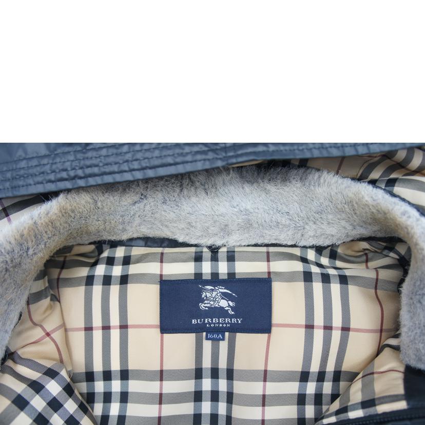 BURBERRY バーバリー/ダウンジャケット 黒 内部チェック柄//ABランク/42