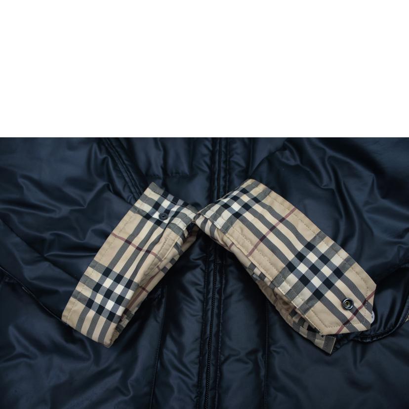 BURBERRY バーバリー/ダウンジャケット 黒 内部チェック柄//ABランク/42