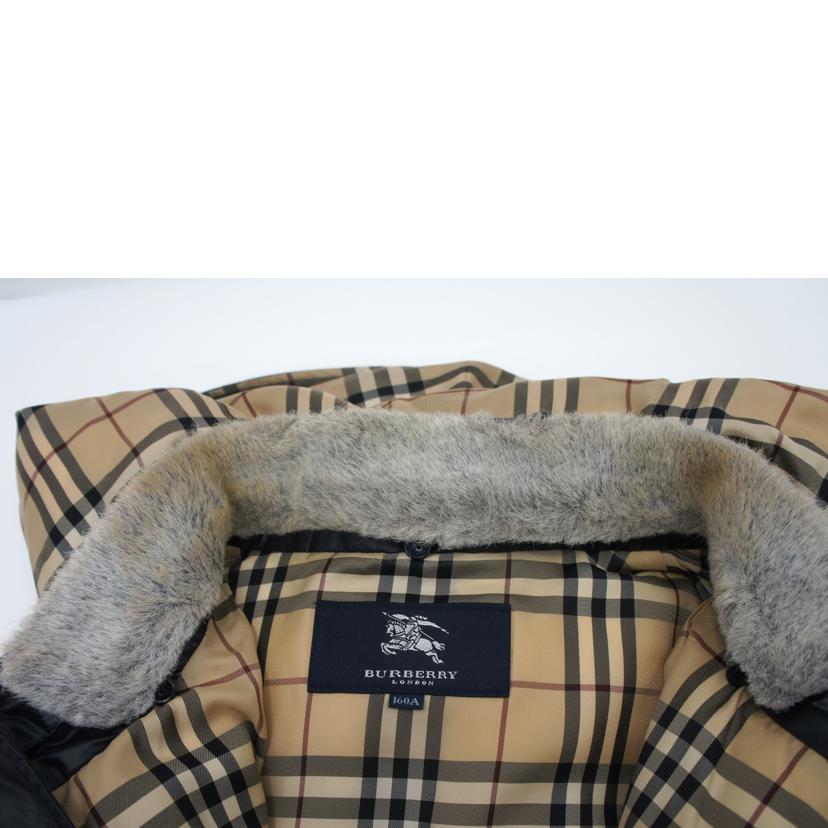 BURBERRY バーバリー/ダウンジャケット 黒 内部チェック柄//ABランク/42