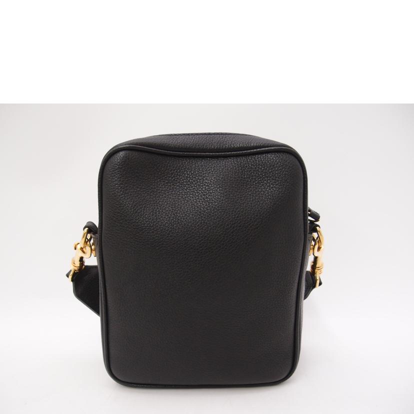 VERSACE ヴェルサーチ/メデューサレザーショルダー/ブラック/1002885//047***********/Aランク/69