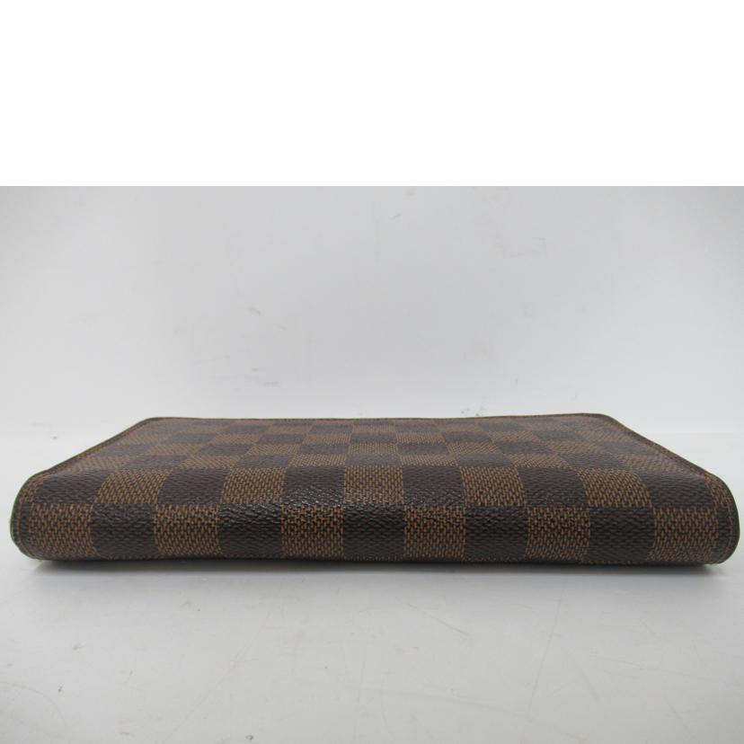 LV/ジッピーウォレット/ダミエ・エベヌ/N41661//MI1***/ABランク/63