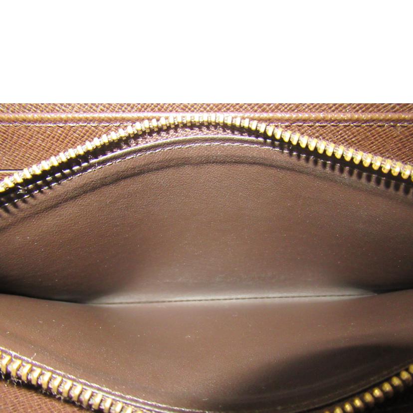 LV/ジッピーウォレット/ダミエ・エベヌ/N41661//MI1***/ABランク/63