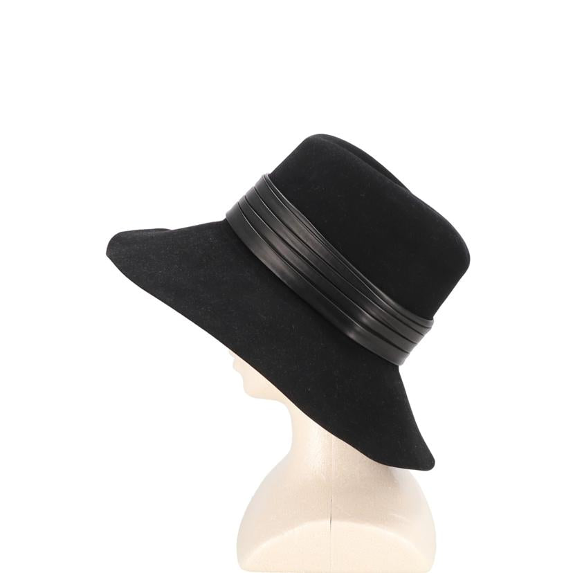 SAINT LAURENT サンローラン/ハット 毛100% タグ付き/542391 3YB40 1000//Aランク/24