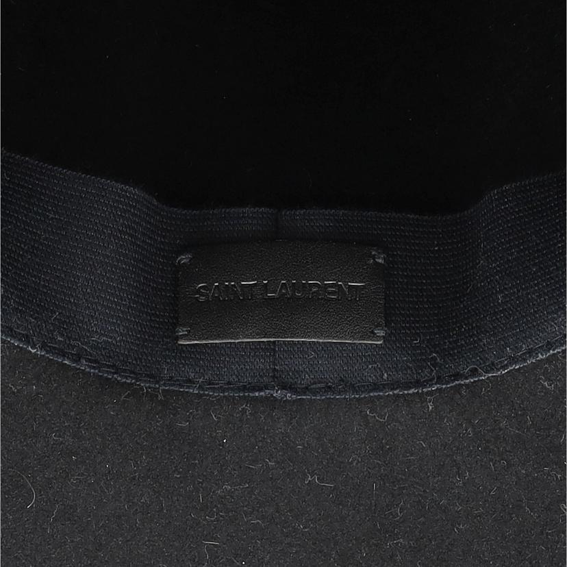 SAINT LAURENT サンローラン/ハット 毛100% タグ付き/542391 3YB40 1000//Aランク/24