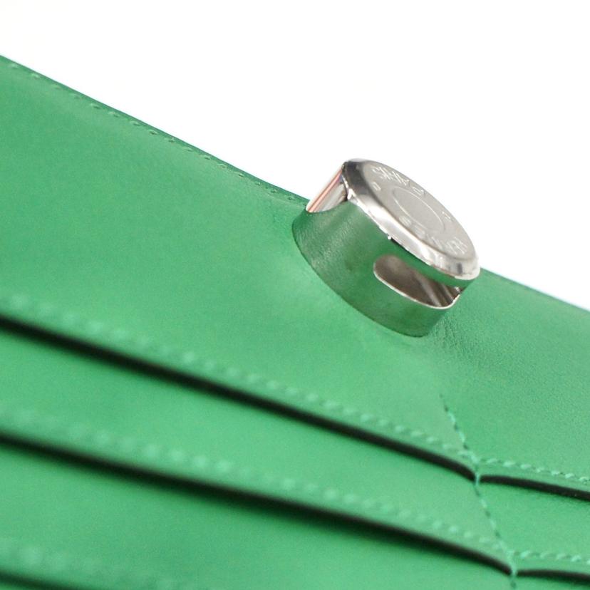 HERMES エルメス/ドゴンGM バンブーグリーン//□RΩ******/ABランク/37