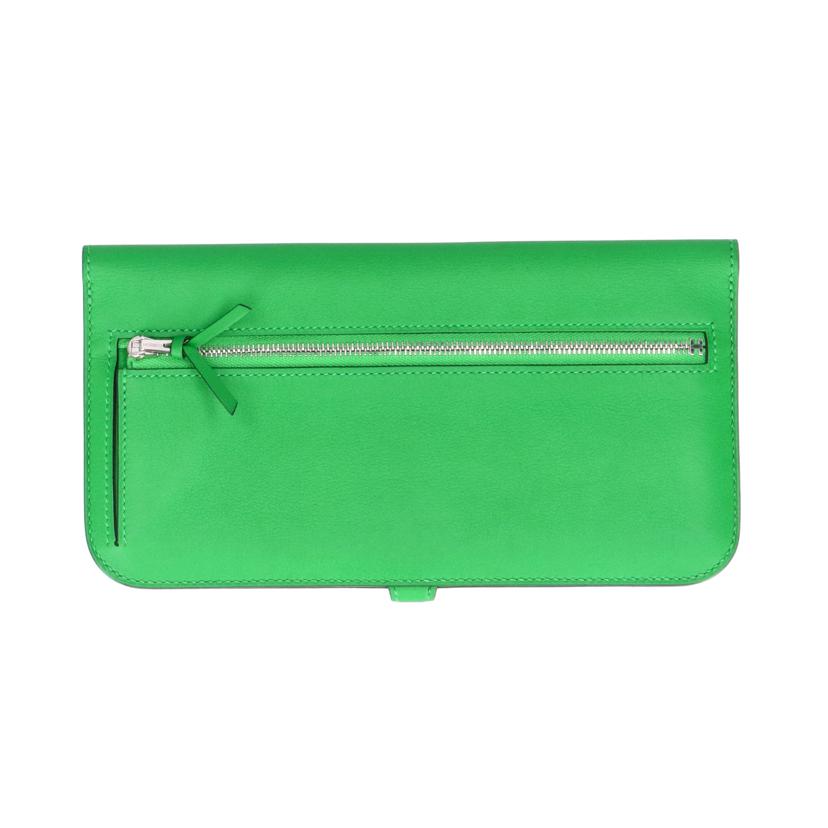 HERMES エルメス/ドゴンGM バンブーグリーン//□RΩ******/ABランク/37