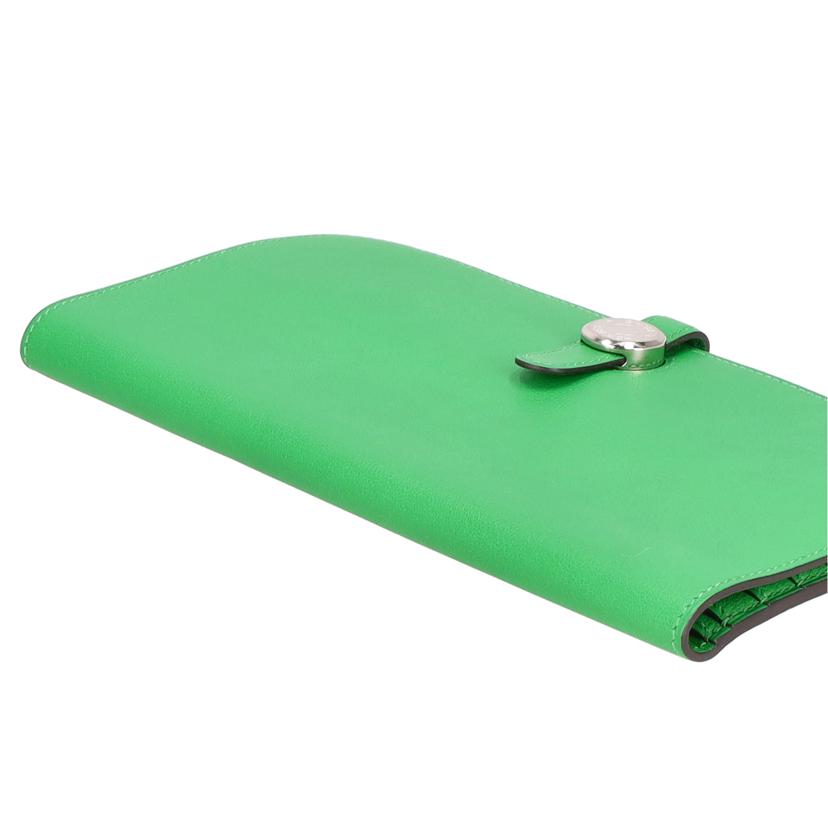 HERMES エルメス/ドゴンGM バンブーグリーン//□RΩ******/ABランク/37