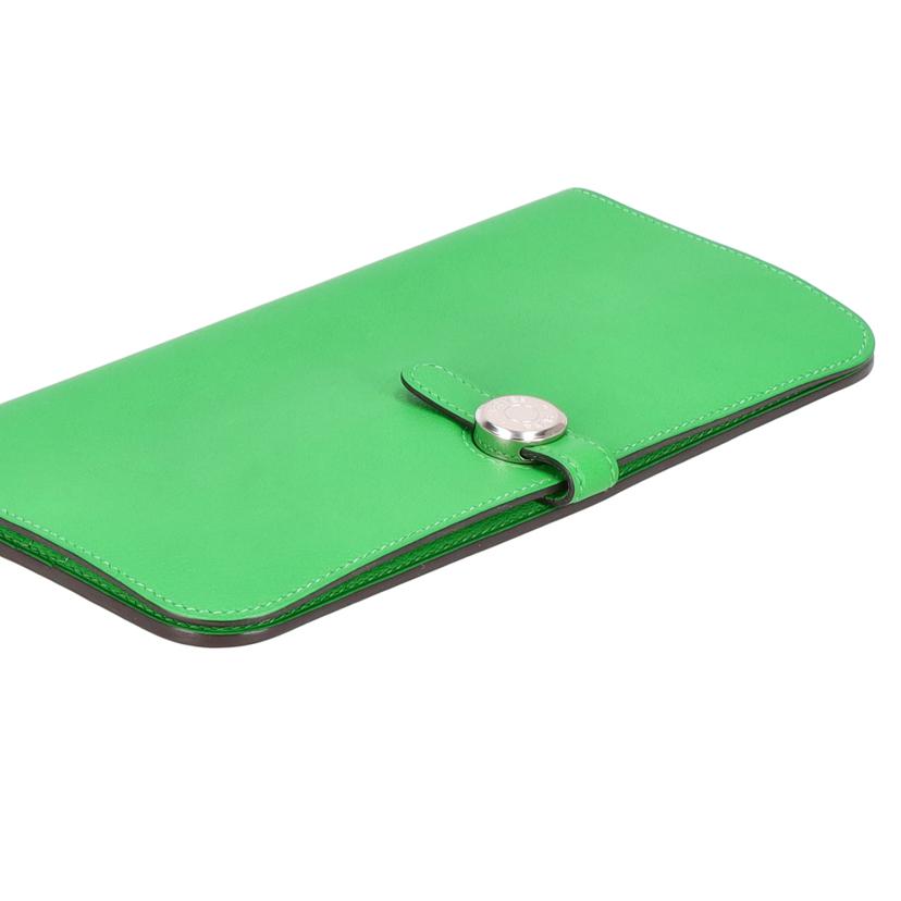 HERMES エルメス/ドゴンGM バンブーグリーン//□RΩ******/ABランク/37