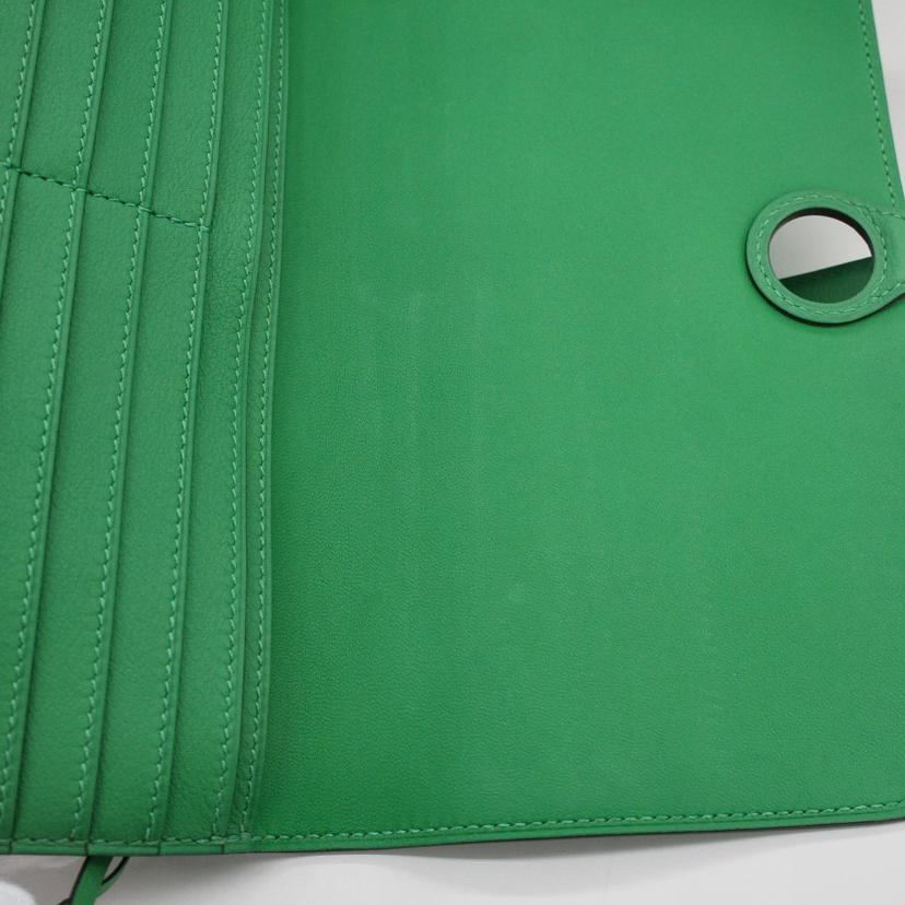 HERMES エルメス/ドゴンGM バンブーグリーン//□RΩ******/ABランク/37