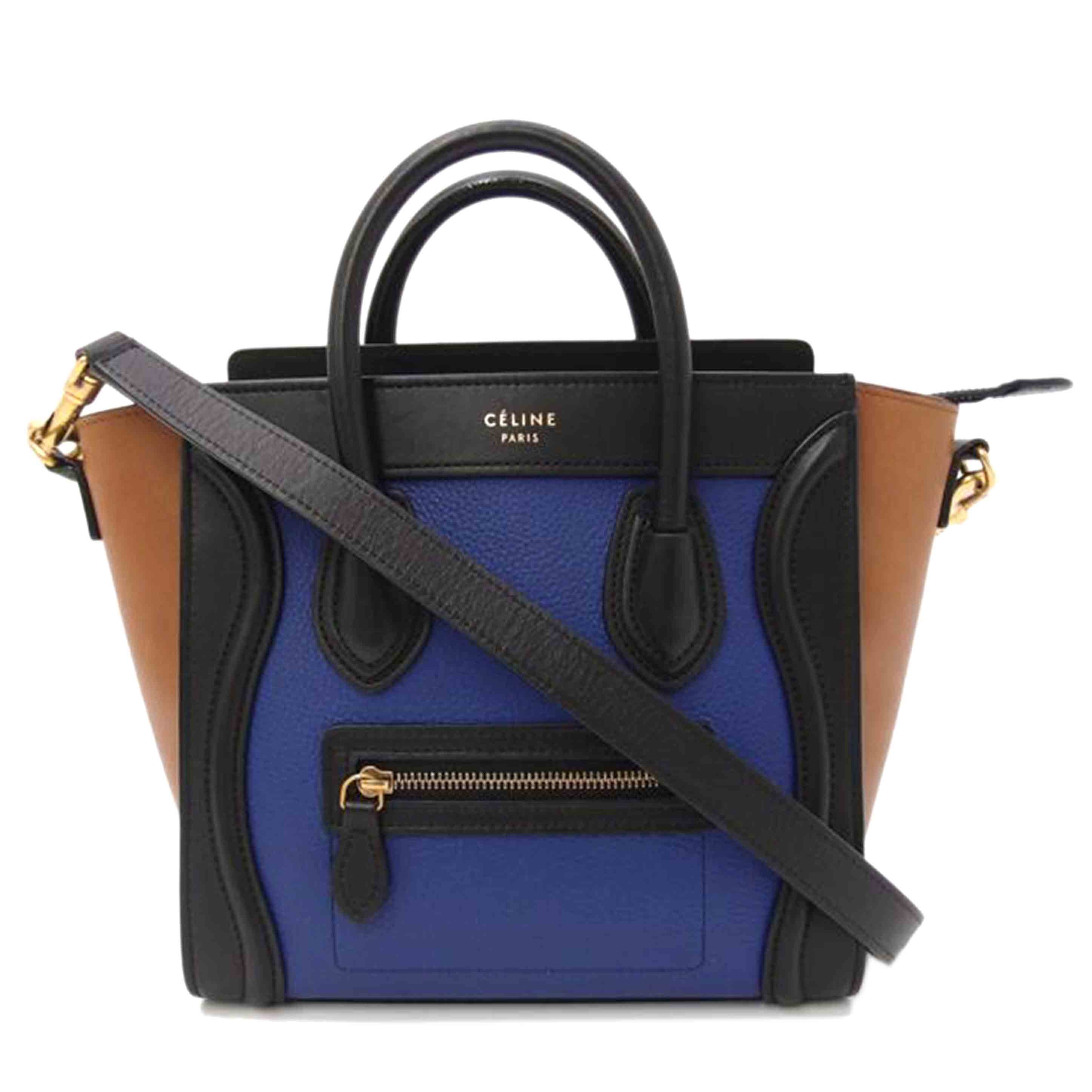 CELINE セリーヌ/ラゲージナノショッパー/バイカラー//CU4***/Aランク/69