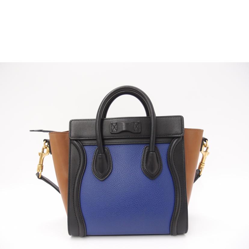 CELINE セリーヌ/ラゲージナノショッパー/バイカラー//CU4***/Aランク/69
