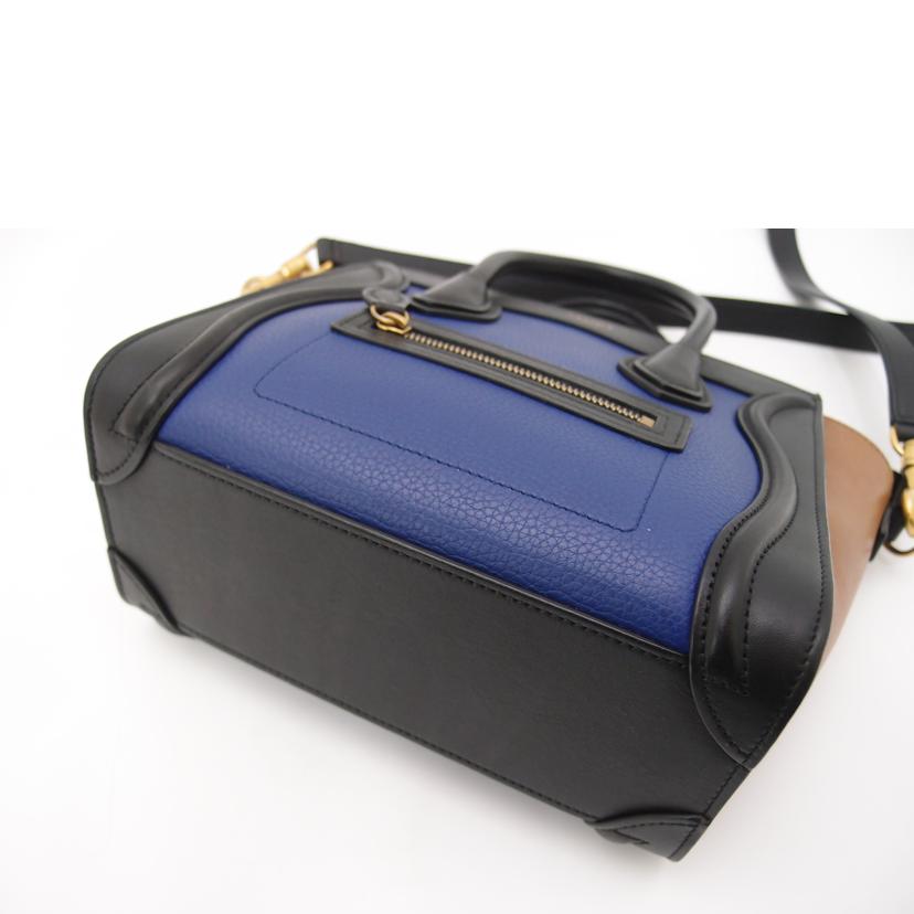 CELINE セリーヌ/ラゲージナノショッパー/バイカラー//CU4***/Aランク/69