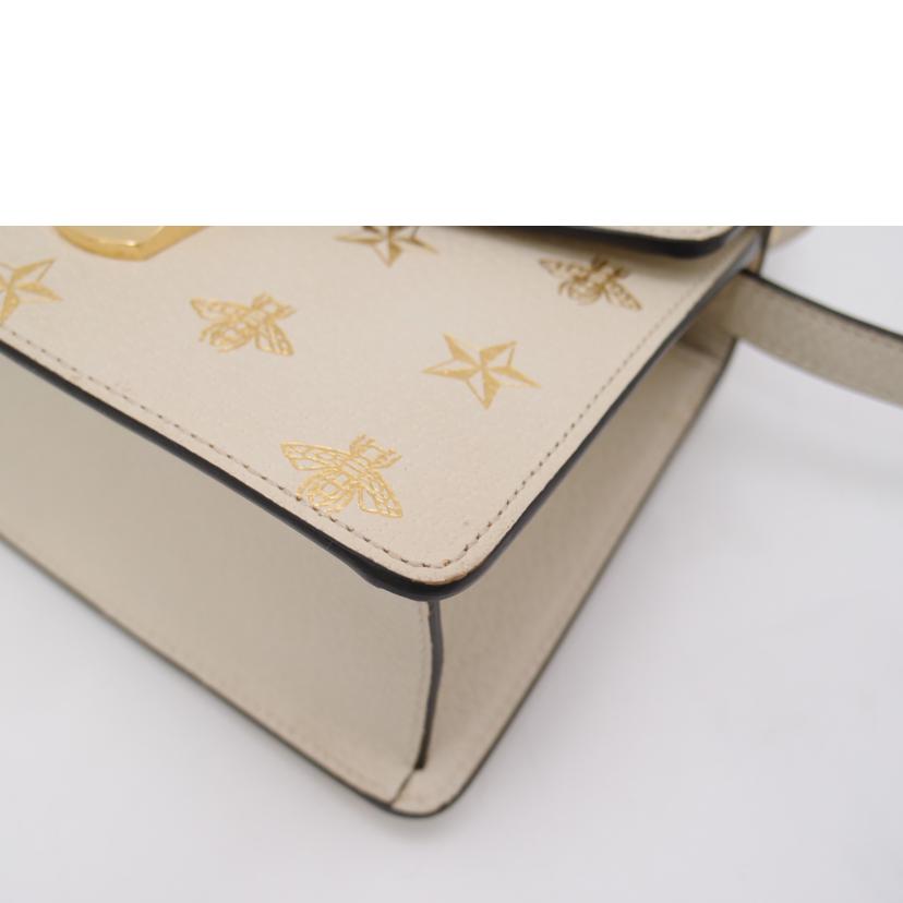 GUCCI グッチ/シルヴィシェリービースター2wayハンド/ホワイト/470270//493***/ABランク/69