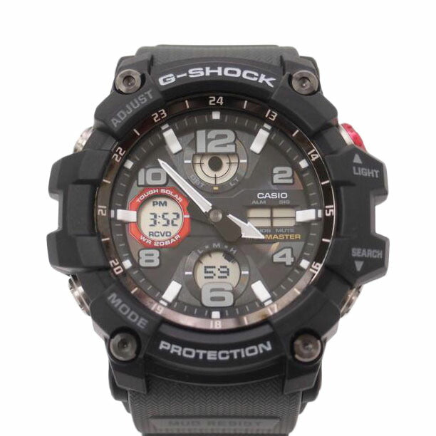 CASIO カシオ/G-SHOCK/MUDMASTER/電波ソーラー/GWG-100-1A8JF//003*****/Aランク/69