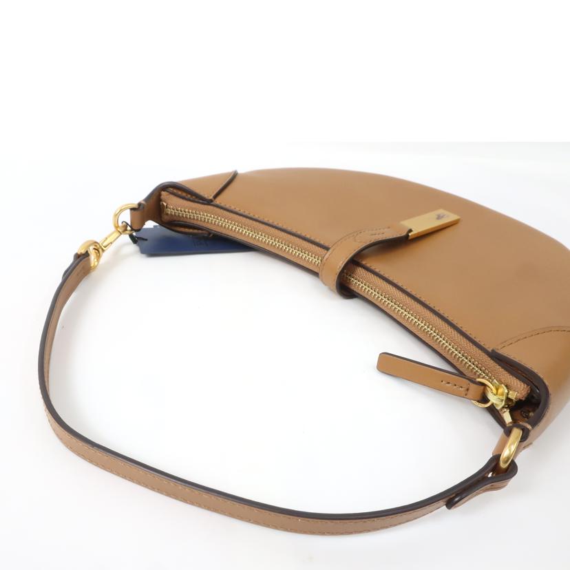 RALPH LAURE ラルフローレン/セミショルダーバッグ ライトブラウン/WAPOBAG02V20016//Sランク/65
